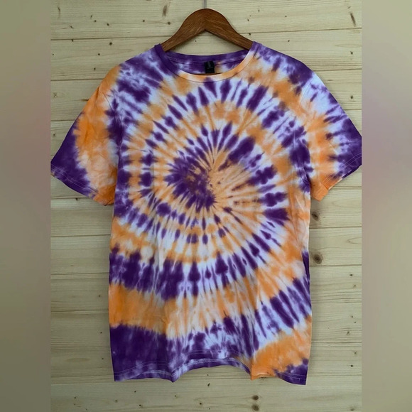 Gildan Tops - GILDAN Soft Style | Tie-Dye T-Shirt | Color:  Purple & Orange | Size: M …